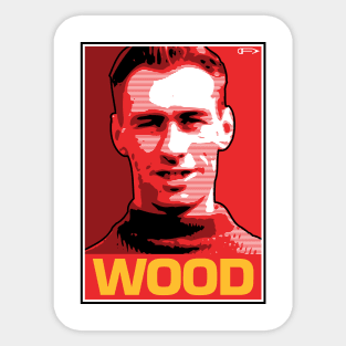 Wood - MUFC Sticker